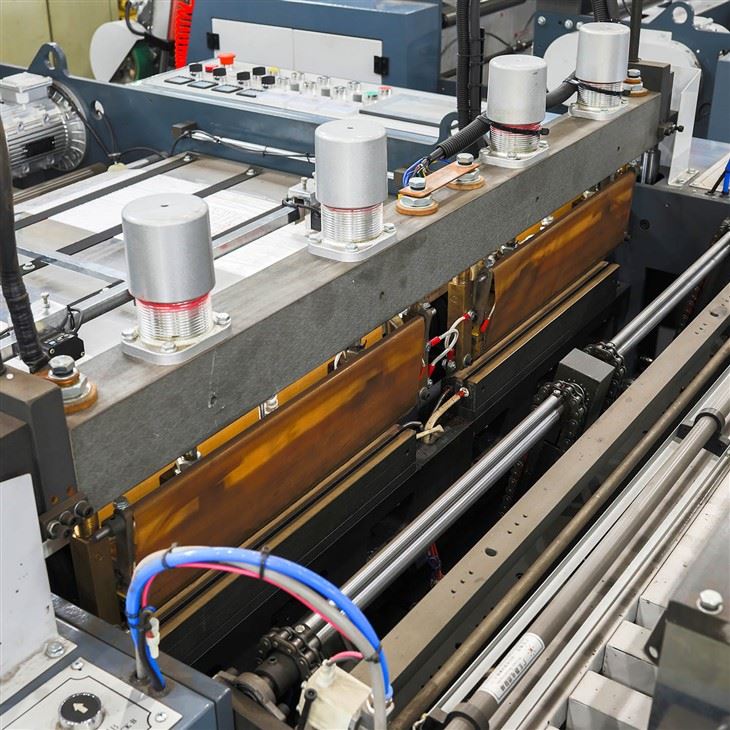 Double Channel High-Speed Vest Plastic Bag Making Machine Double Channel High-Speed Vest Plastic Bag Making Machine